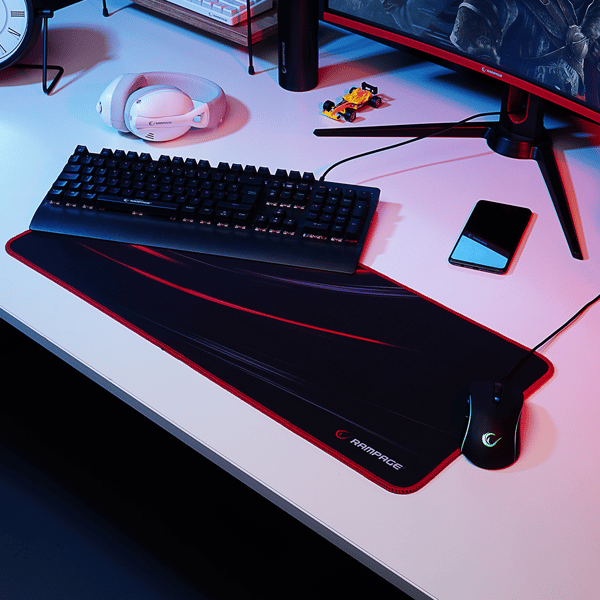 RAMPAGE 300272 GAMING MOUSE PAD (300X700X3 MM)