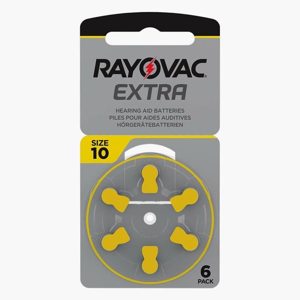 RAYOVAC 10 NO KULAKLIK PİLİ (6LI PAKET FİYATI) 4549