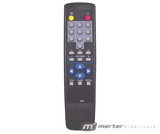 RC 1654 SİMTEL-SPECTRA-CRON 32 KANAL TÜPLÜ TV KUMANDA