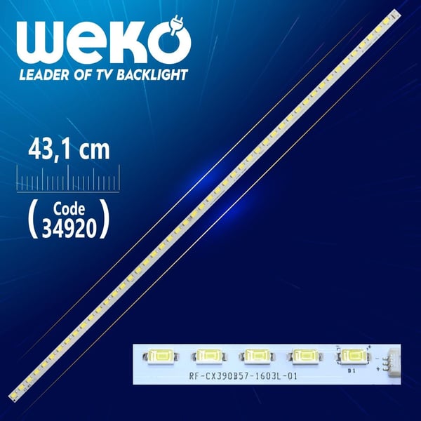 RF-CX390B57-1603L-01 - V2-05 - 43.1 CM 48 LEDLİ - (WK-754)