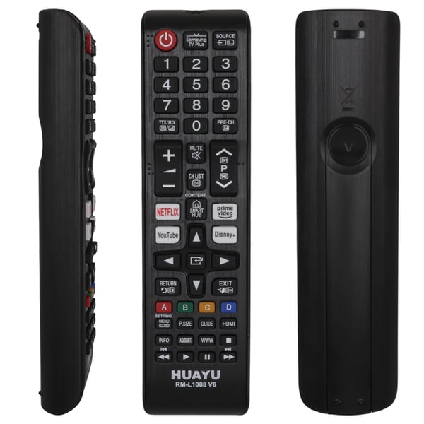 HUAYU KL RM-L1088 V6 NETFLIX-RAKUTEN-AMAZON PRIME-DISNEY+ TUŞLU SAMSUNG LCD LED TV KUMANDA Fiyatı - Merter Elektronik