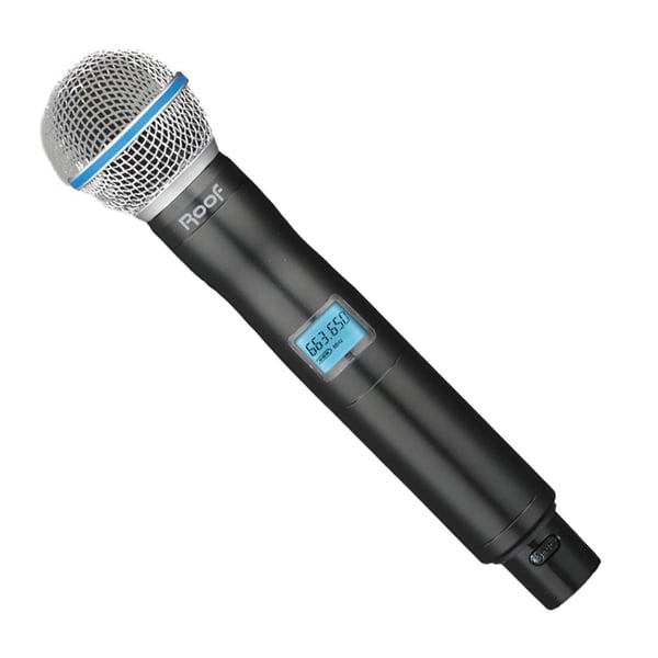 ROOF R-10 UHF KABLOSUZ EL MİKROFONU Fiyatı - Merter Elektronik