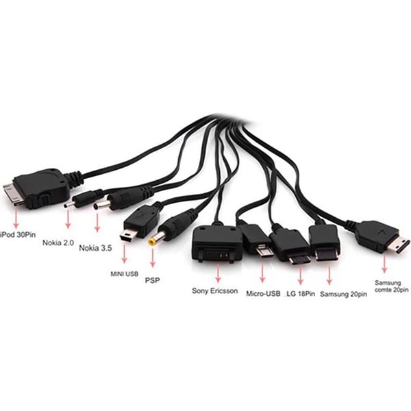 S-LINK SLX-10C 10LU USB ÇOKLU ŞARJ KABLOSU