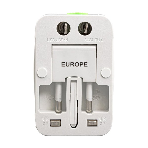 S-LINK SLX-WTA03 UNIVERSAL ÇOKLU PRİZ ÇEVİRİCİ SEYAHAT ADAPTÖR (125V-250V-6A-13A)
