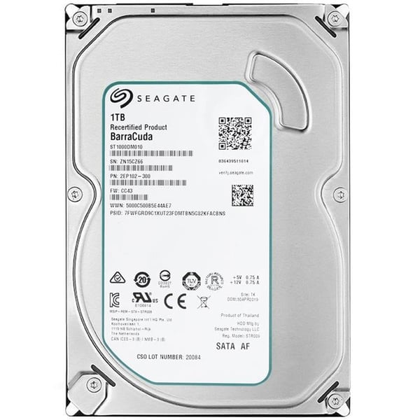 SEAGATE ST31000322CS/ST31000424CS 1 TB 5900 RPM 2.0 SATA 8 MB 3.5 HARDDİSK