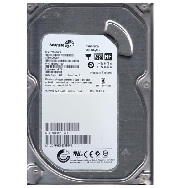 Seagate ST500DM002 ST 500 Gb Sata Harddisk Refresh Fiyatı - Merter Elektronik