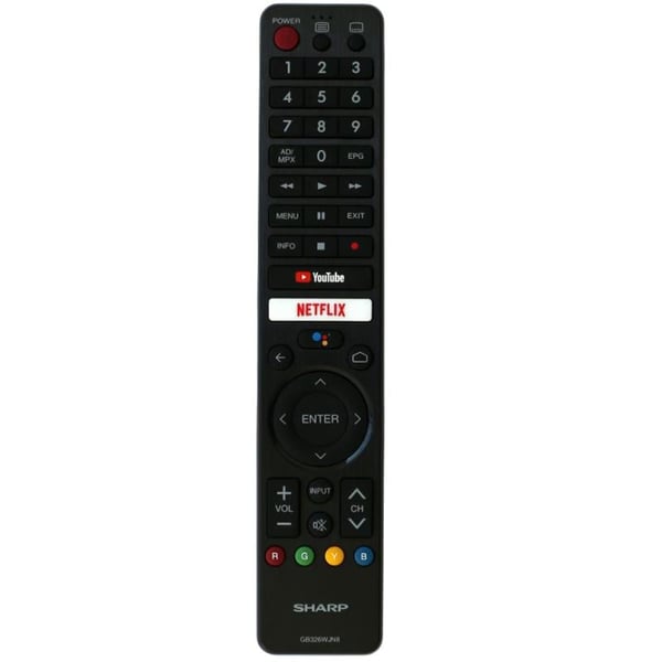 SHARP H1944/ GB326WJNB NETFLIX-YOUTUBE TUŞLU LCD LED TV KUMANDA