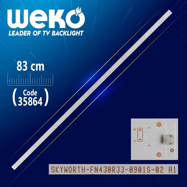 SKYWORTH-FN430R33-0901S-02 A1 - 83 CM 9 LEDLİ - (WK-1326)
