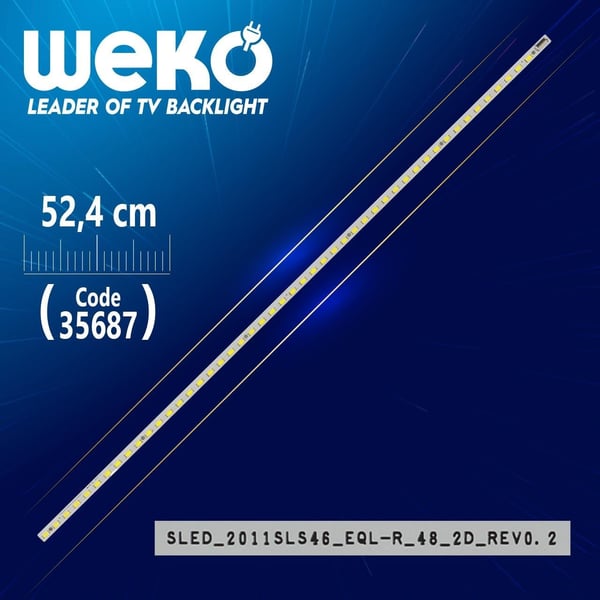SLED_2011SLS46_EQL-R_48_2D_REV0. 2 - 52.4 CM 48 LEDLİ - (WK-1164)