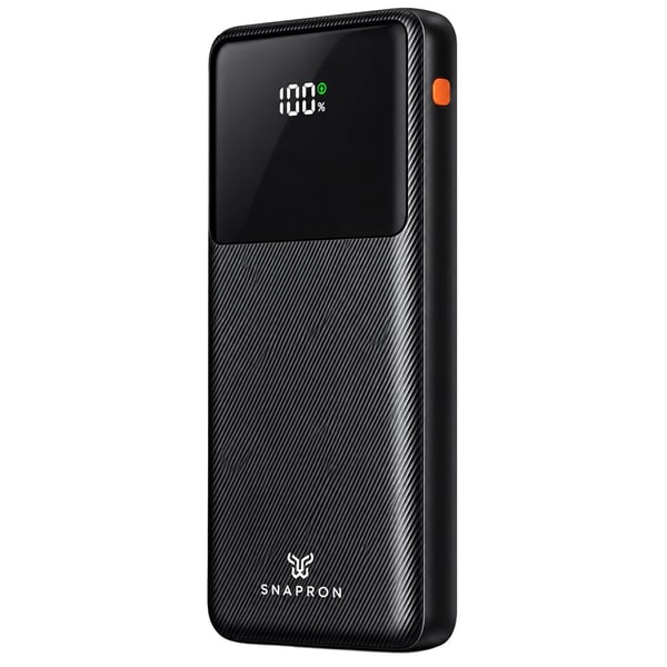 SNAPRON SNP-3015 22.5W LCD ERKAN PD 10.000MAH DAHİLİ KABLOLU HIZLI ŞARJLI POWERBANK