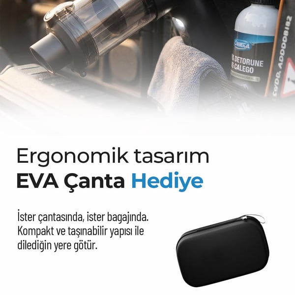 SNAPRON SNV-3001 GRİ 17000PA 2IN1 GÜÇLÜ VAKUMLU ÜFLEMELİ ŞARJLI ELEKTRİKLİ ARAÇ SÜPÜRGESİ Fiyatı - Merter Elektronik