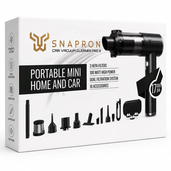 SNAPRON SNV-3001 GRİ 17000PA 2IN1 GÜÇLÜ VAKUMLU ÜFLEMELİ ŞARJLI ELEKTRİKLİ ARAÇ SÜPÜRGESİ Fiyatı - Merter Elektronik