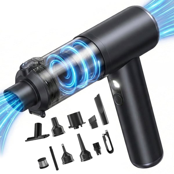 SNAPRON SNV-3001 GRİ 17000PA 2IN1 GÜÇLÜ VAKUMLU ÜFLEMELİ ŞARJLI ELEKTRİKLİ ARAÇ SÜPÜRGESİ Fiyatı - Merter Elektronik