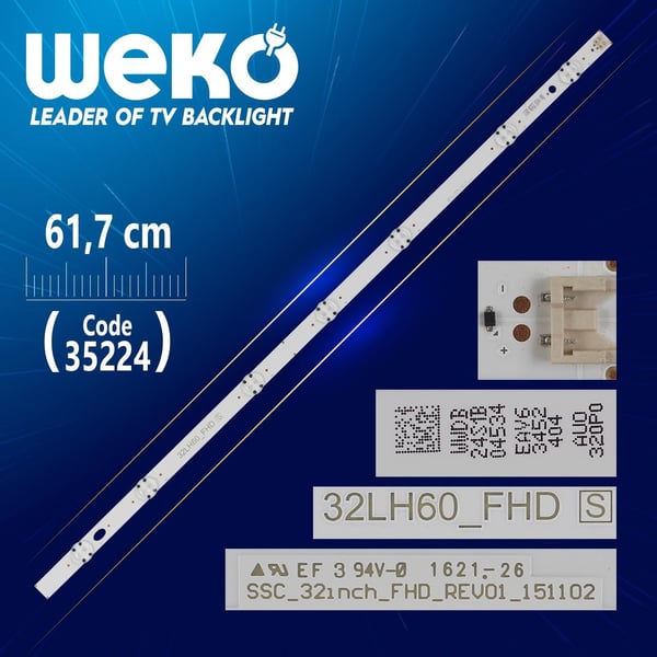 SSC_32INCH_FHD_REV01_151102 - 32LH60_FHD_A S - 61.7 CM 7 LEDLİ - (WK-461)