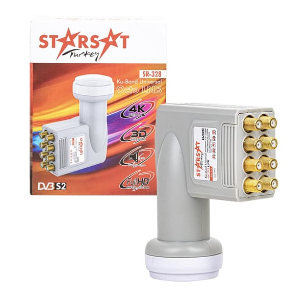 STARSAT SR-328 GOLD OCTO SEKİZLİ 4K LNB