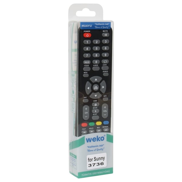 Sunny 22/NEC007 TRSNLED050231900 / TRSNLEDM50231900 - Onvo 2200-ED0000 Lcd Led Tv Kumanda     Fiyatı - Merter Elektronik