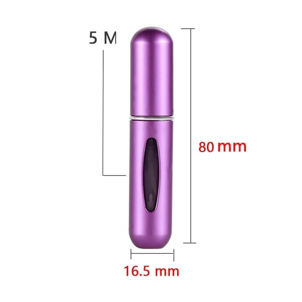 Sunup SN-14515 Pratik Doldurulabilir Mini Cep Parfüm Şişesi Alüminyum (5ML) Fiyatı - Merter Elektronik