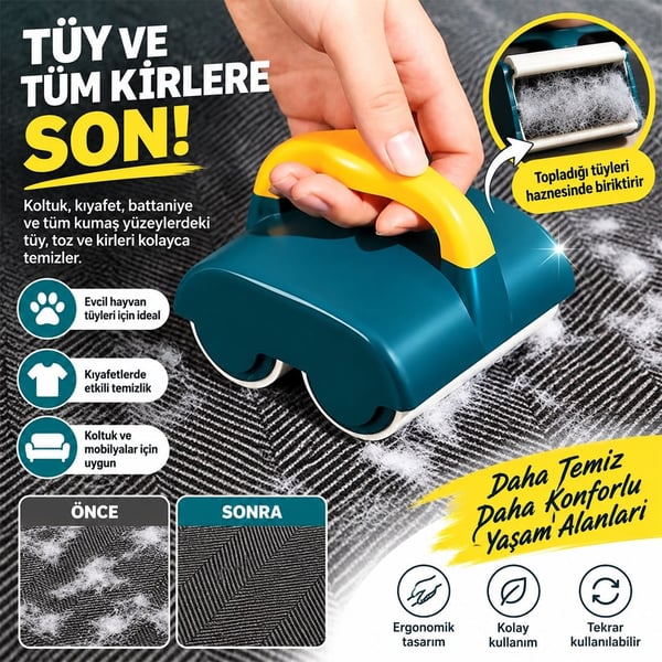 Sunup SN-26613 Çift Silindirli Tiftik Toplayıcı Fiyatı - Merter Elektronik