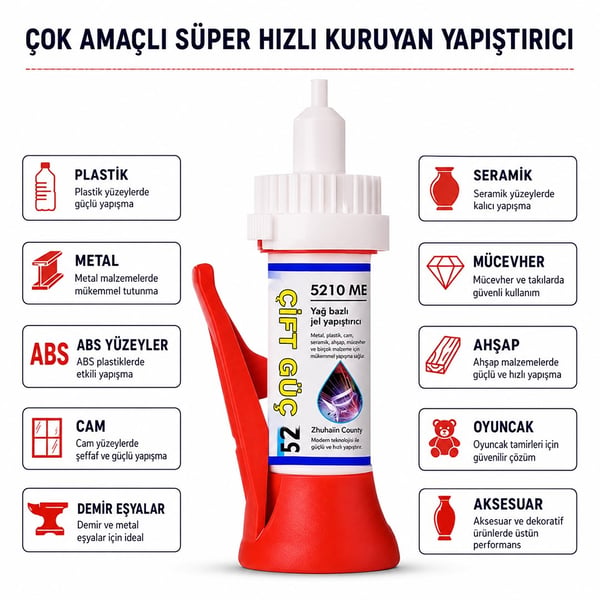 SUNUP SN-29676 50ML GÜÇLÜ YAPIŞTIRICI Fiyatı - Merter Elektronik