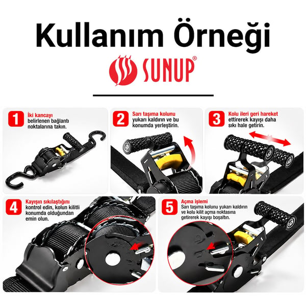 SUNUP SN-37789 3 METRE OTOMATİK GERİ ÇEKİLEBİLİR YÜK TAŞIMA HALATI Fiyatı - Merter Elektronik