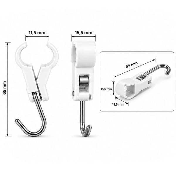 SUNUP SN-38120 ÇAMAŞIR MANDALI 1.2X6.5 CM 4'LÜ PAKET Fiyatı - Merter Elektronik