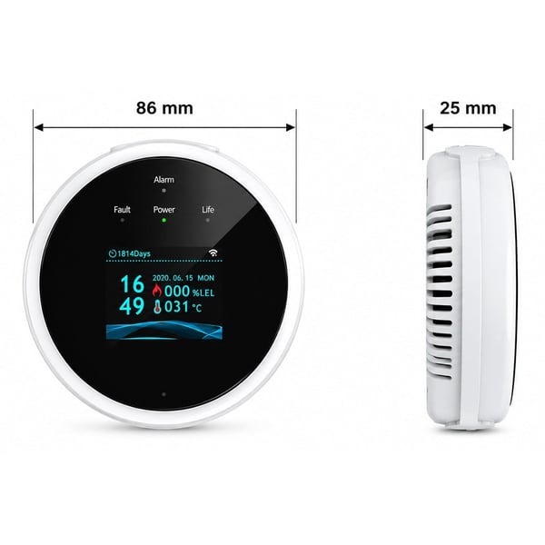 SUNUP SN-38805 EV TİPİ GAZ DEDEKTÖRÜ Fiyatı - Merter Elektronik