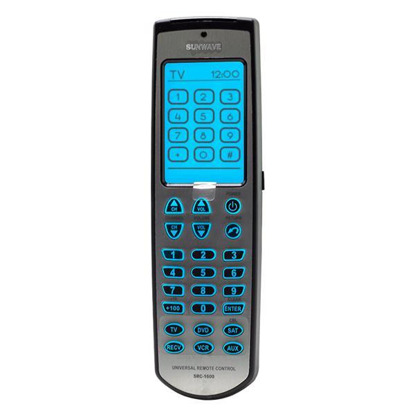 SUNWAVE SRC-1600 DIGITAL EKRANLI ÖĞRENEBİLEN DOKUNMATİK 6 IN 1 AKILLI KUMANDA