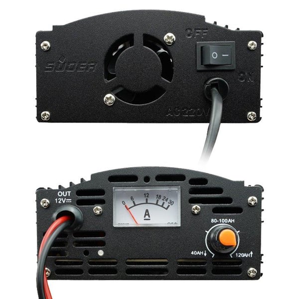 SUOER MA-1220AS 12 VOLT - 20 AMPER AKILLI AKÜ ŞARJ CİHAZI