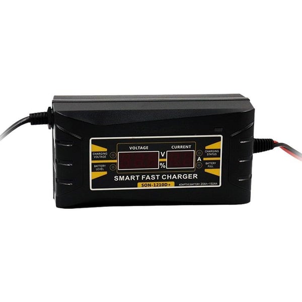 SUOER SON-1210D+ 12 VOLT - 10 AMPER AKILLI HIZLI AKÜ ŞARJ CİHAZI