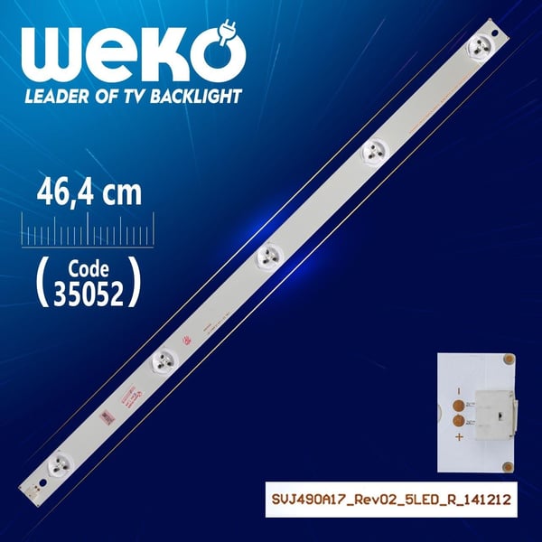 SVJ490A17_REV02_5LED_R_141212 - 46.4 CM 5 LEDLİ - (WK-825)