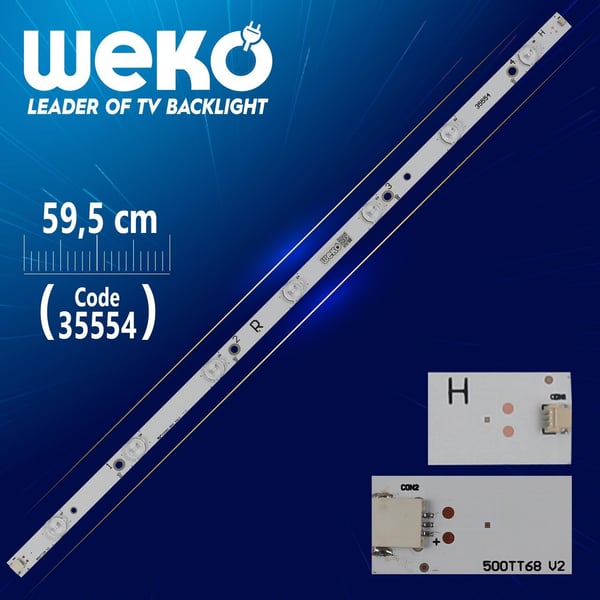 SX-11800730A0-2B554-0-A-54F-3749 R - 500TT68 V2 - 7 LEDLİ 59.5 CM - (WK-438)