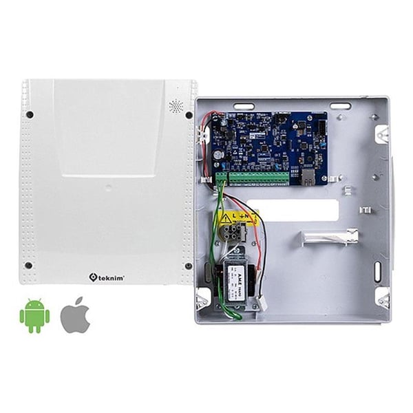 TEKNIM TSP-5334 LCD ETHERNET/NETWORKLU ALARM SETİ AKÜ HARİÇ (ÜCRETSİZ MOBİL UYGULAMA)