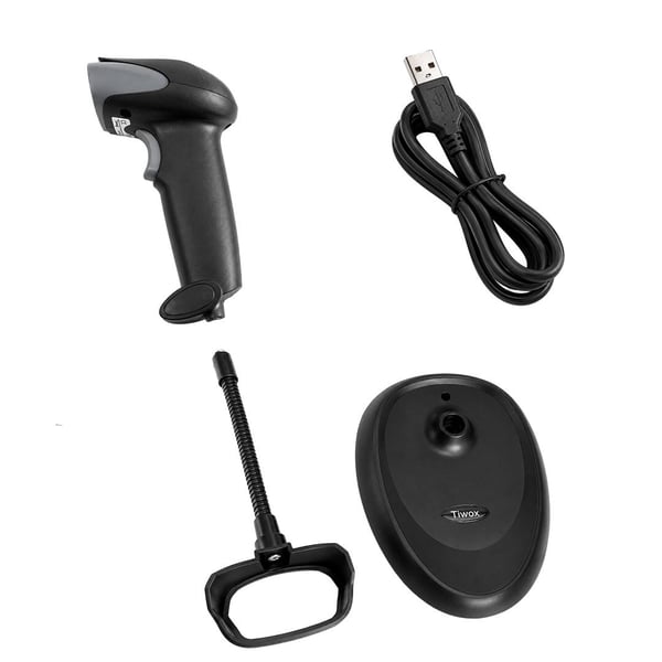 TIWOX VS-333 1D LAZER KABLOLU USB BARKOD OKUYUCU + STAND Fiyatı - Merter Elektronik