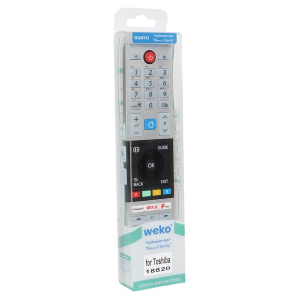 Toshiba CT-8533 Netflix-Play-Rakuten Tv Tuşlu Lcd-Led Tv Kumanda Fiyatı - Merter Elektronik