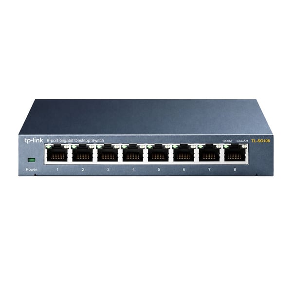 Tp-Lınk Tl-Sg108 8 Port Gıgabıt Metal Swıtch Fiyatı - Merter Elektronik
