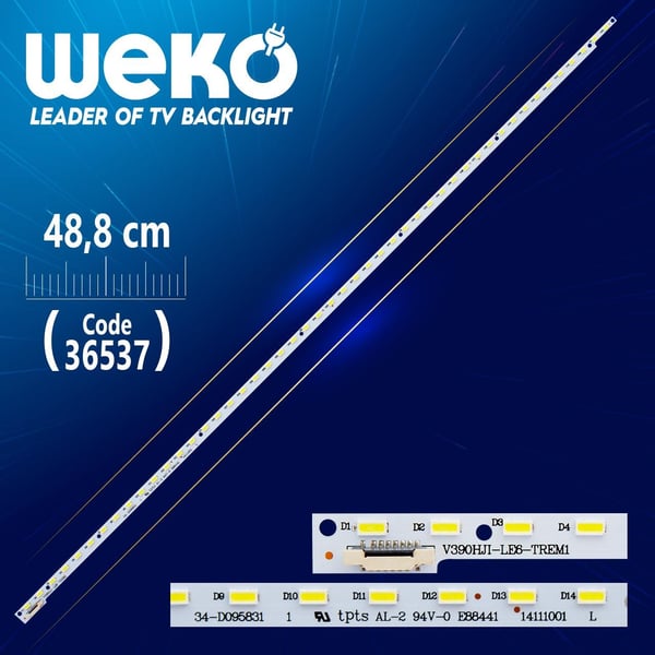 V390HJ1-LE6-TREM1 V390HJ1-LE6-TREW1 48LED 48.8 CM