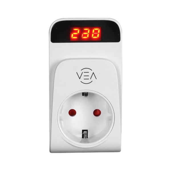 Vea VE-25530 15 A 3520 W Tekli Dijital Göstergeli Akım Korumalı Priz Fiyatı - Merter Elektronik