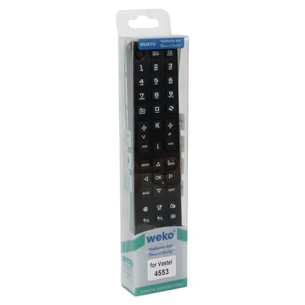 Vestel VES 203 RC1800 42PF906 50PF8175 - Toshiba 32L1334DG 40L1343DG Lcd-Led 3D'li Tv Kumandası Fiyatı - Merter Elektronik