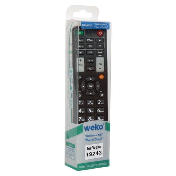 Weko 2000HD (2023 HD) Programlanabilir Akıllı Kumanda Fiyatı - Merter Elektronik