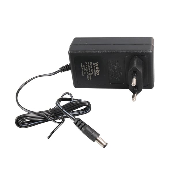 WEKO 8.4 VOLT- 2 AMPER YERLİ ÜRETİM PRİZ TİPİ 5.5*2.5 UÇLU ADAPTÖR Fiyatı - Merter Elektronik