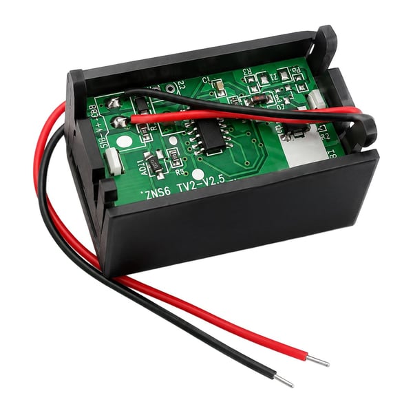 Weko CA-056-30V DC 4-30 Volt Dijital Kırmızı Ekranlı Voltmetre (3 Pin) Fiyatı - Merter Elektronik