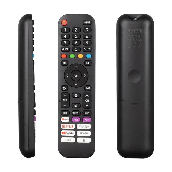 WEKO KL AWOX EN2J30H NETFLIX-YOUTUBE-PRIME VIDEO TUŞLU LCD LED TV KUMANDA (21786=8135) (40174=21786)