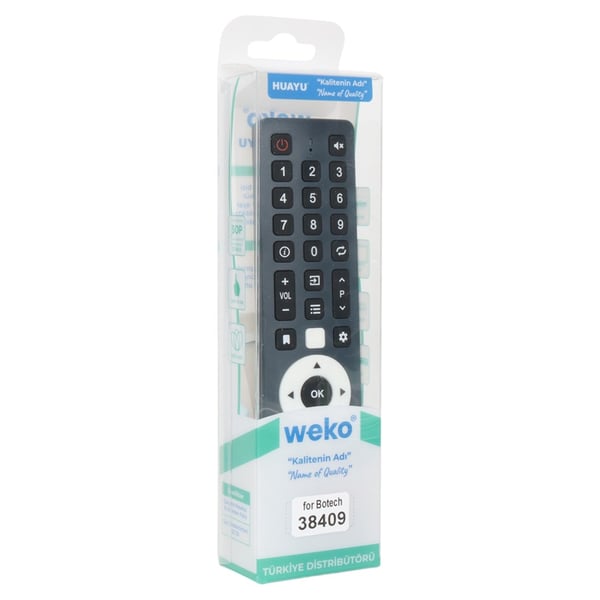 WEKO KL BOTECH-WİSMANN-CONTİ RC0407-020250526 NETFLIX-YOUTUBE-PRIME VIDEO-GOOGLE PLAY TUŞLU SES KOMUTSUZ LCD LED Fiyatı - Merter Elektronik