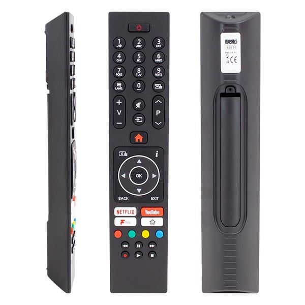 WEKO KL VESTEL NETFLIX-YOUTUBE-PLAY TUŞLU YAZISIZ LCD LED TV KUMANDA (RC43137-30101403) (70126=40086=18814)