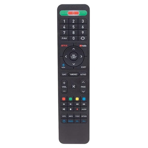 WEKO KR HIREMCO TURBO 4K NETFLIX-YOUTUBE TUŞLU HD UYDU KUMANDASI (4181=16923) (40064=4181)