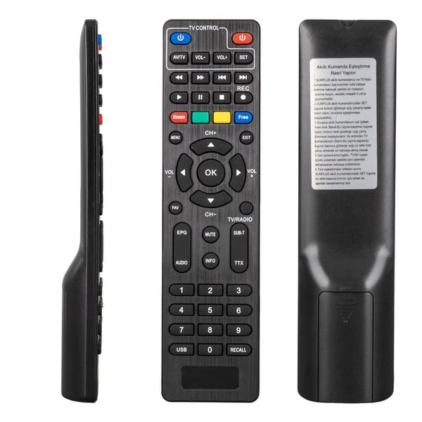 WEKO KR SUNGATE SUNPLUS ASTRA FALCON FULL HD TV ÖZELLİKLİ UYDU KUMANDASI (40129=6044)