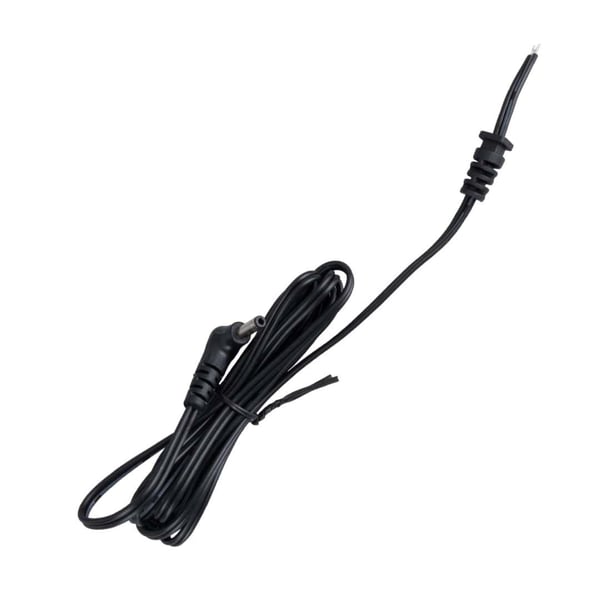 WEKO NOTEBOOK ADAPTÖRÜ 1.5 METRE L TİP JACKLI SİYAH YERLİ ÜRETİM DC KABLO 3.5*1.35 MM