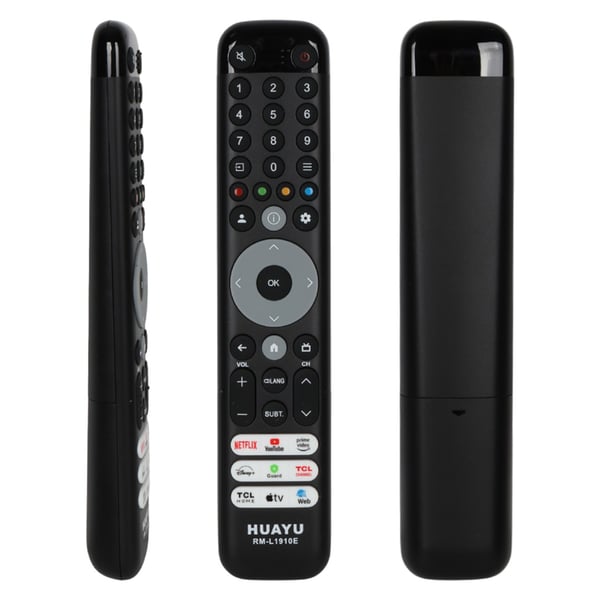 WEKO TCL NETFLIX-PRIME VIDEO-YOUTUBE-TCL CHANNEL-TCL HOME-WEB TUŞLU SES KOMUTSUZ LCD TV KUMANDA