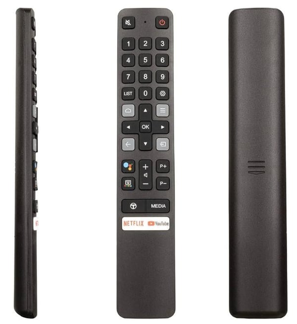 Weko TCL RM-L1673 V2 Netflix - Prime Video - TCL Chanel - Youtube Tuşlu Ses Komutsuz Lcd Led TV Kumandası - Merter Elektronik