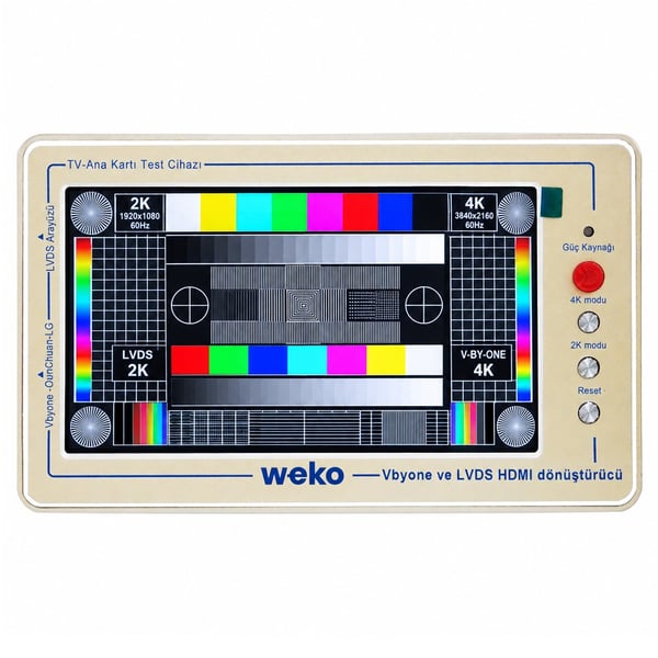 WEKO TV160 LCD/LED TV BOARD ANAKART PANEL TEST CİHAZI Fiyatı - Merter Elektronik
